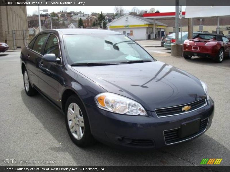 Slate Metallic / Gray 2008 Chevrolet Impala LT