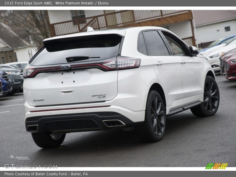  2015 Edge Sport AWD White Platinum Metallic