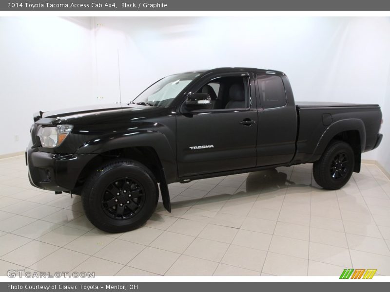 Black / Graphite 2014 Toyota Tacoma Access Cab 4x4