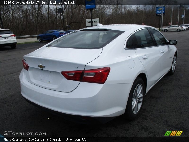 Summit White / Jet Black 2016 Chevrolet Malibu LT