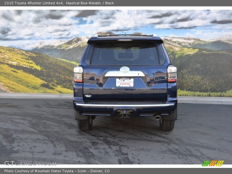 Nautical Blue Metallic / Black 2016 Toyota 4Runner Limited 4x4