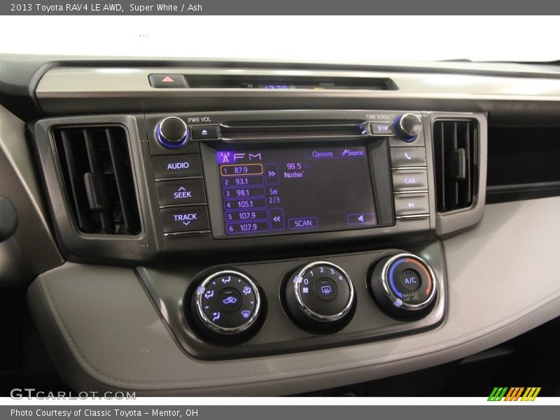 Super White / Ash 2013 Toyota RAV4 LE AWD
