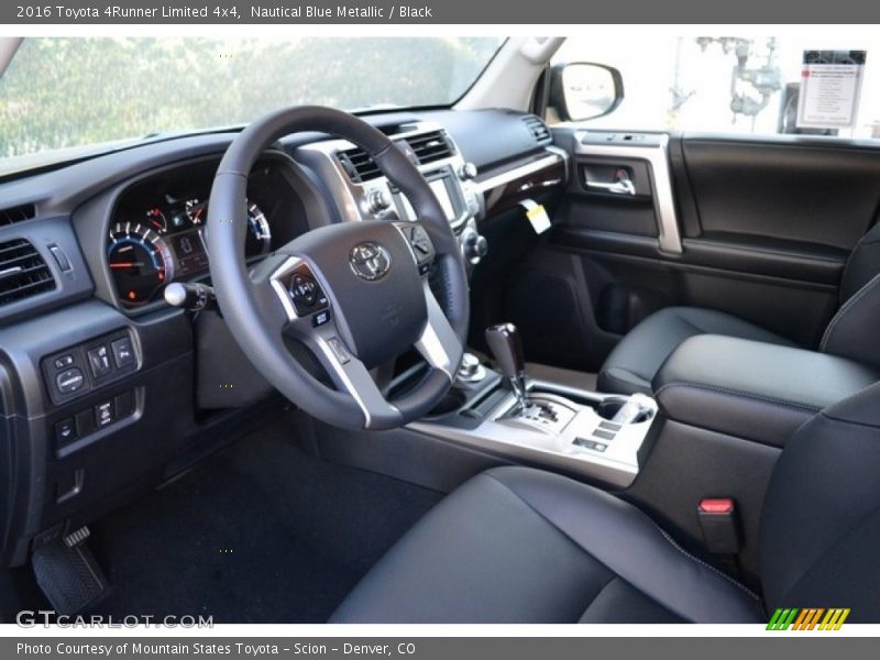Nautical Blue Metallic / Black 2016 Toyota 4Runner Limited 4x4