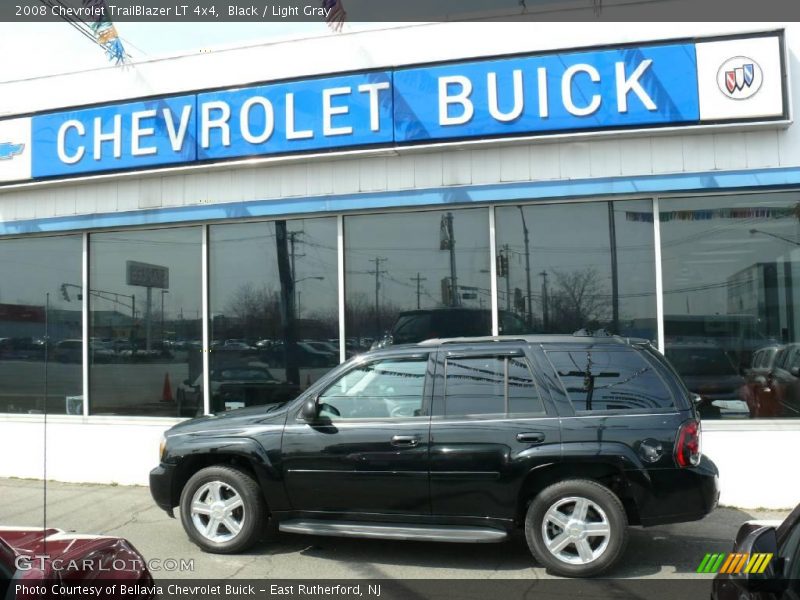 Black / Light Gray 2008 Chevrolet TrailBlazer LT 4x4