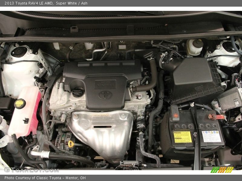 Super White / Ash 2013 Toyota RAV4 LE AWD