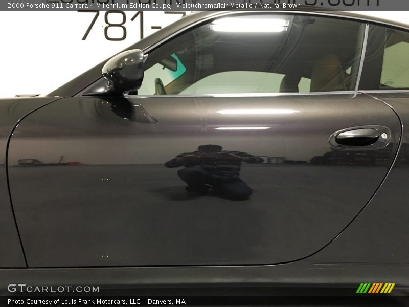 Violettchromaflair Metallic / Natural Brown 2000 Porsche 911 Carrera 4 Millennium Edition Coupe