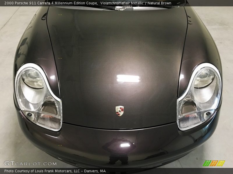 Violettchromaflair Metallic / Natural Brown 2000 Porsche 911 Carrera 4 Millennium Edition Coupe