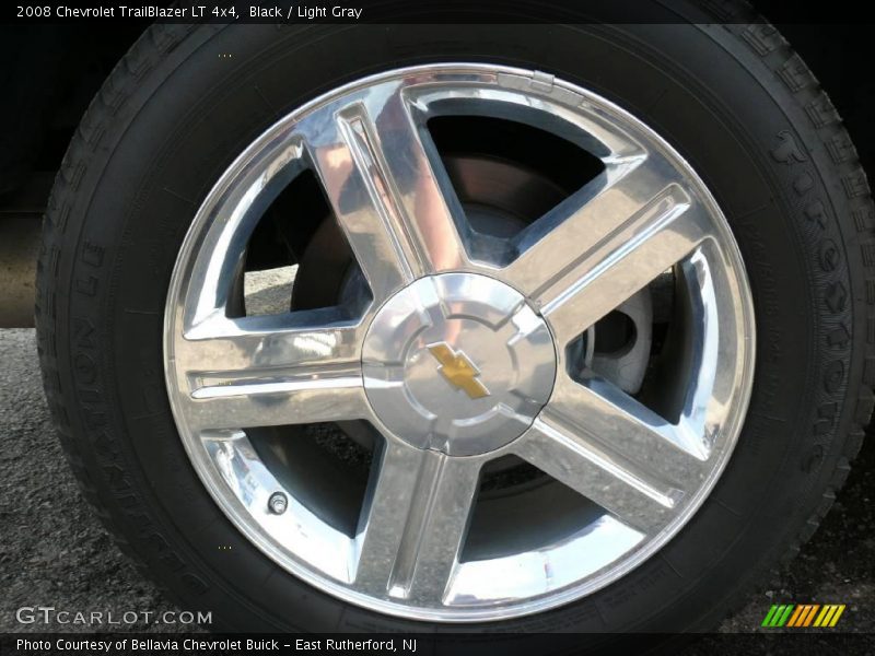 Black / Light Gray 2008 Chevrolet TrailBlazer LT 4x4