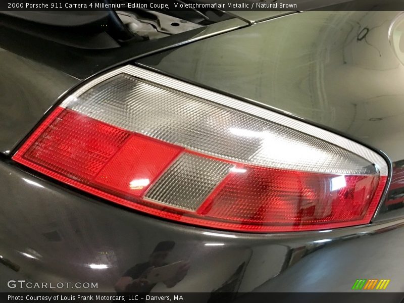 Violettchromaflair Metallic / Natural Brown 2000 Porsche 911 Carrera 4 Millennium Edition Coupe