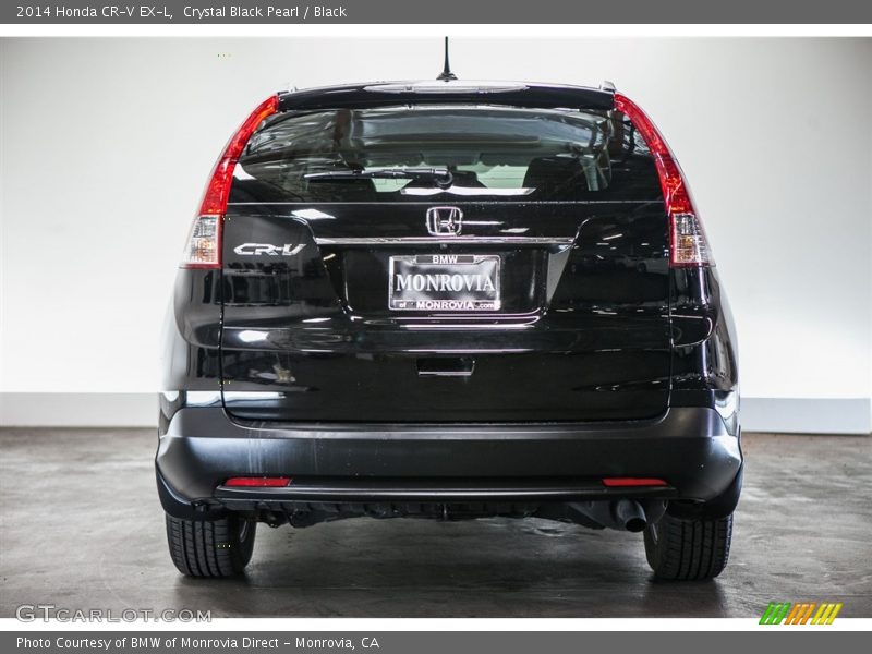 Crystal Black Pearl / Black 2014 Honda CR-V EX-L