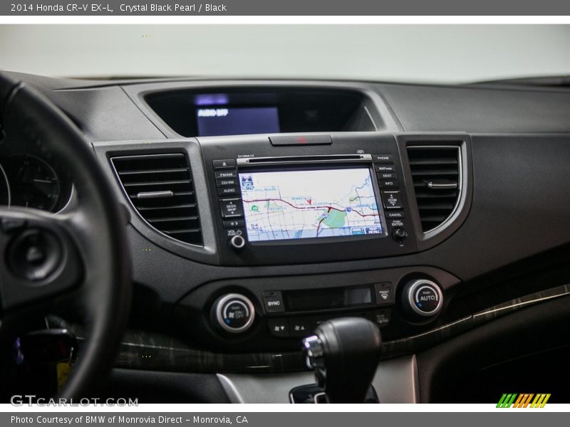 Crystal Black Pearl / Black 2014 Honda CR-V EX-L