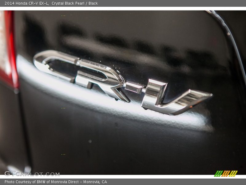 Crystal Black Pearl / Black 2014 Honda CR-V EX-L
