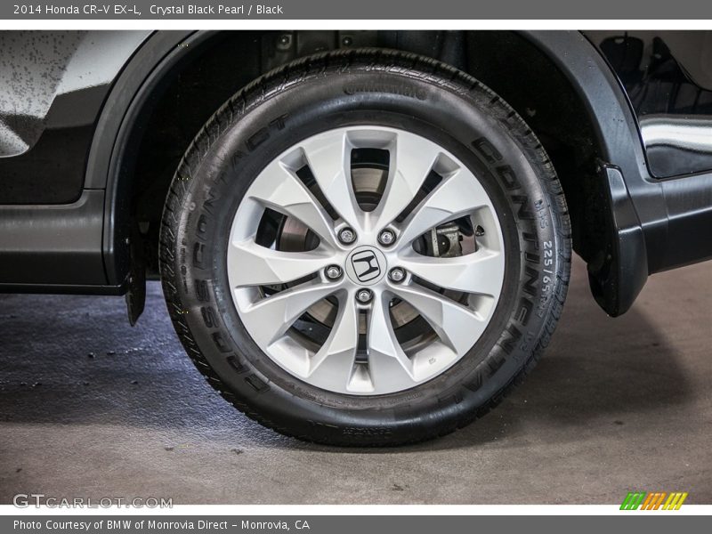 Crystal Black Pearl / Black 2014 Honda CR-V EX-L