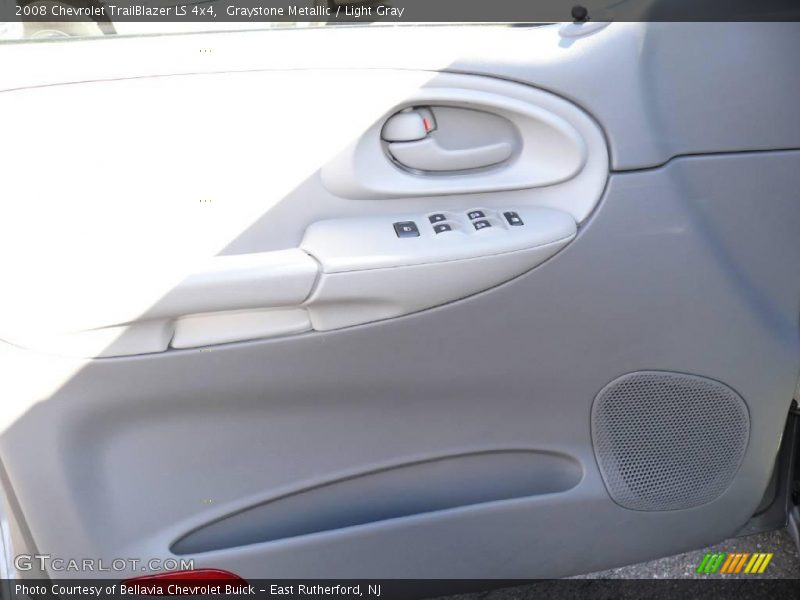 Graystone Metallic / Light Gray 2008 Chevrolet TrailBlazer LS 4x4