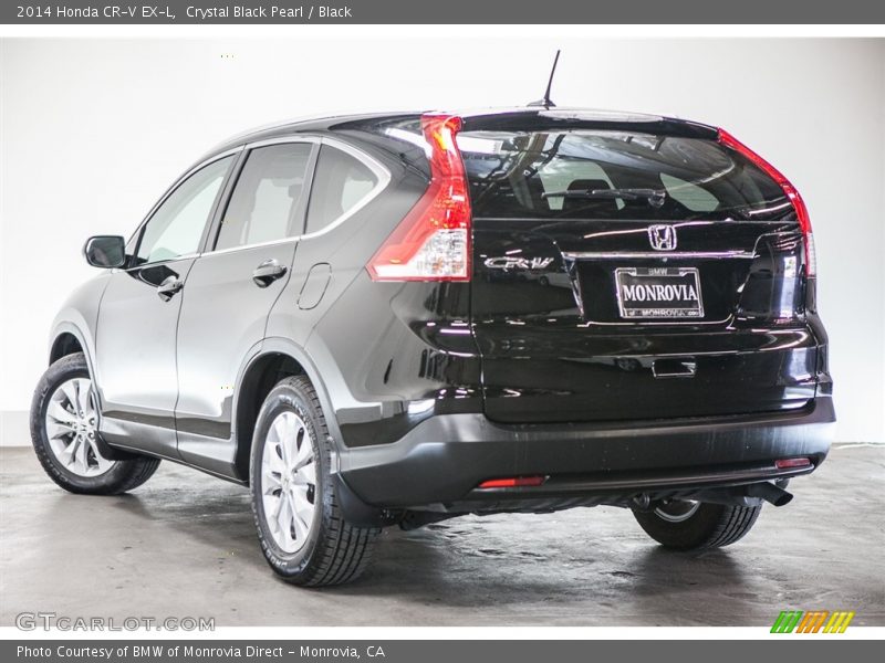 Crystal Black Pearl / Black 2014 Honda CR-V EX-L