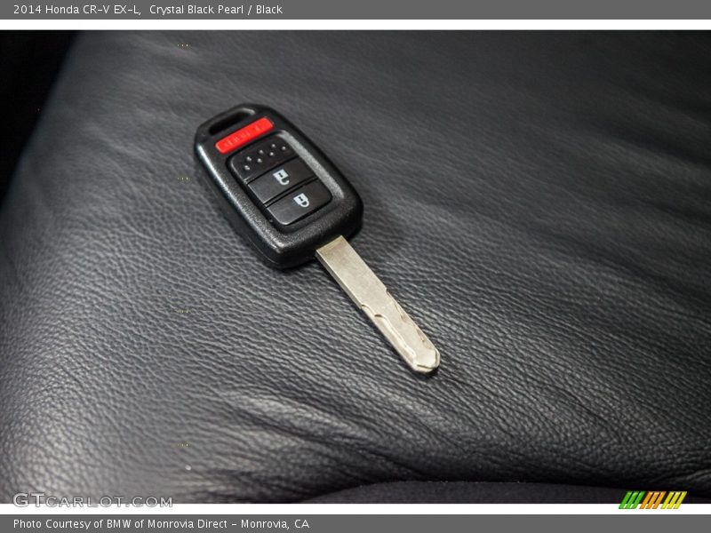 Crystal Black Pearl / Black 2014 Honda CR-V EX-L