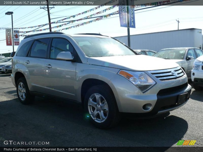Majestic Silver Metallic / Grey 2008 Suzuki XL7 Luxury AWD