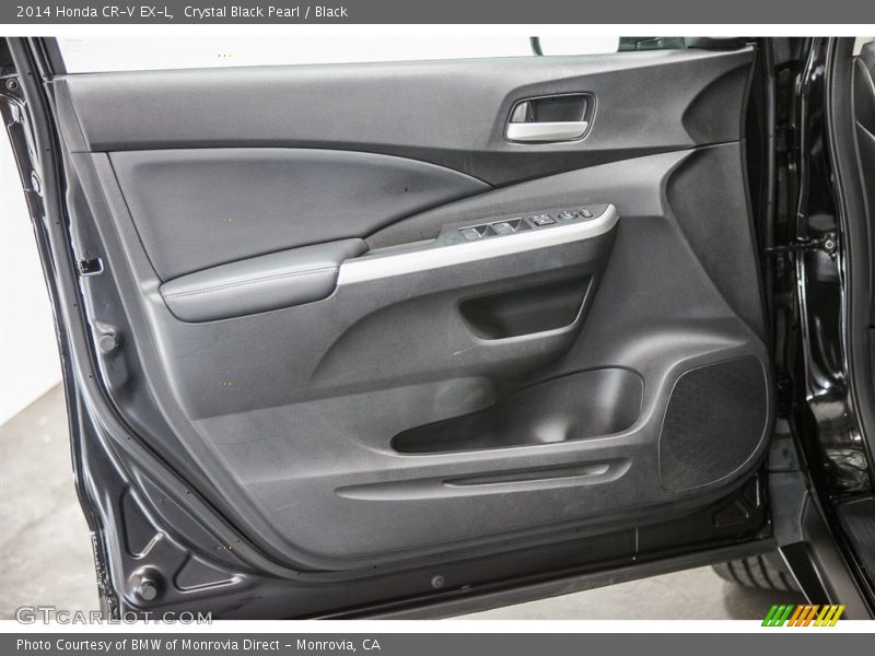 Crystal Black Pearl / Black 2014 Honda CR-V EX-L