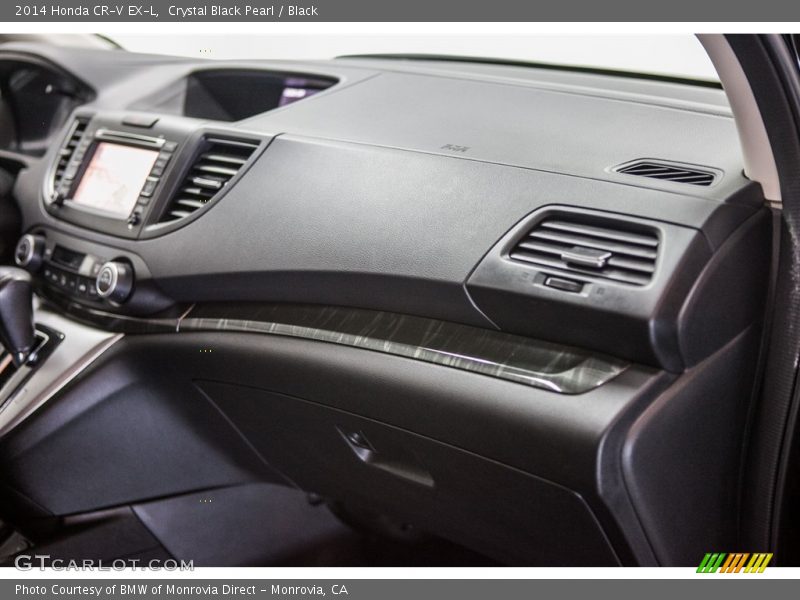 Crystal Black Pearl / Black 2014 Honda CR-V EX-L