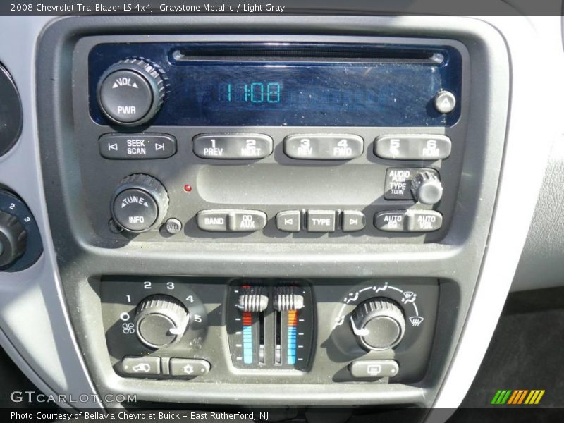 Graystone Metallic / Light Gray 2008 Chevrolet TrailBlazer LS 4x4