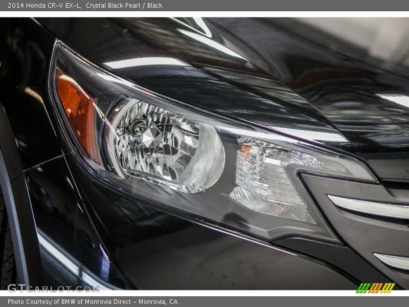 Crystal Black Pearl / Black 2014 Honda CR-V EX-L