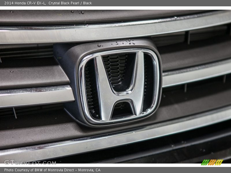 Crystal Black Pearl / Black 2014 Honda CR-V EX-L