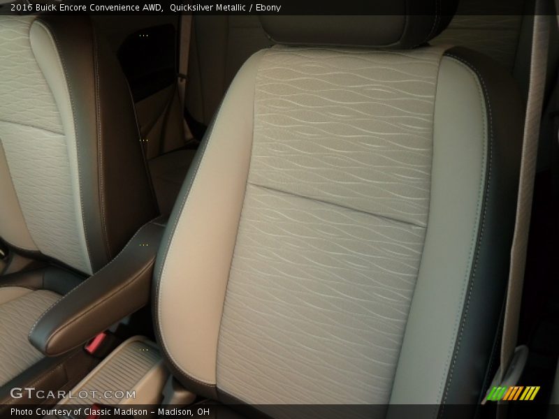 Quicksilver Metallic / Ebony 2016 Buick Encore Convenience AWD