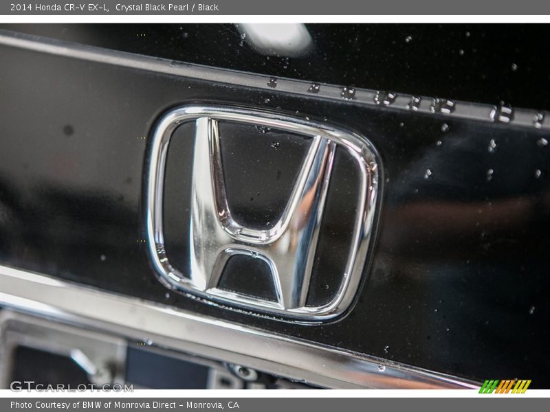 Crystal Black Pearl / Black 2014 Honda CR-V EX-L