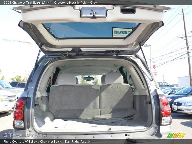 Graystone Metallic / Light Gray 2008 Chevrolet TrailBlazer LS 4x4