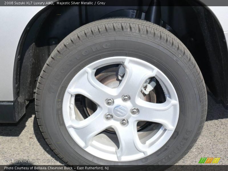 Majestic Silver Metallic / Grey 2008 Suzuki XL7 Luxury AWD