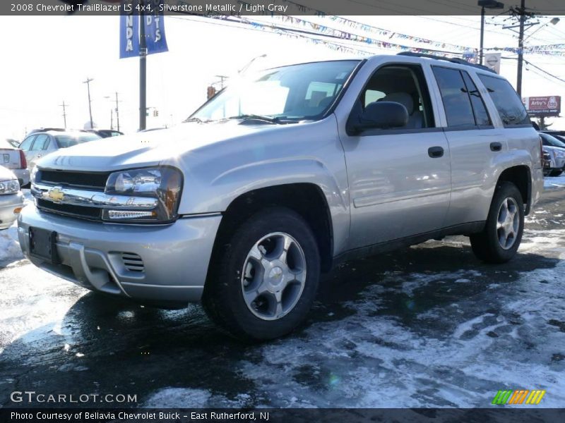 Silverstone Metallic / Light Gray 2008 Chevrolet TrailBlazer LS 4x4