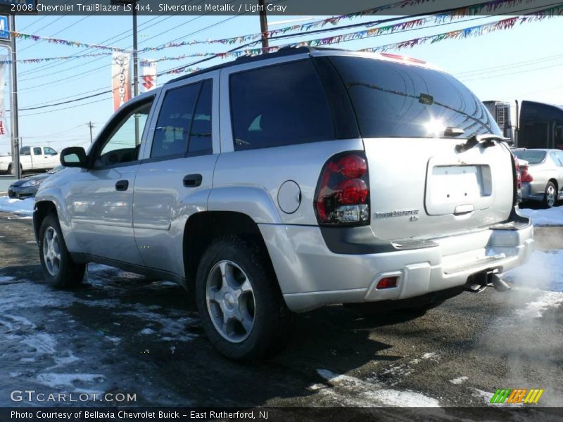 Silverstone Metallic / Light Gray 2008 Chevrolet TrailBlazer LS 4x4