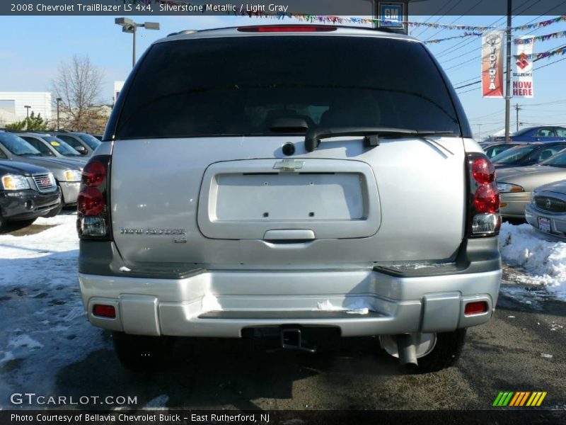 Silverstone Metallic / Light Gray 2008 Chevrolet TrailBlazer LS 4x4