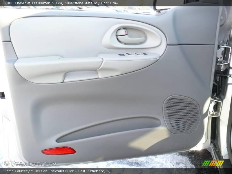 Silverstone Metallic / Light Gray 2008 Chevrolet TrailBlazer LS 4x4