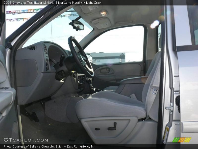 Silverstone Metallic / Light Gray 2008 Chevrolet TrailBlazer LS 4x4
