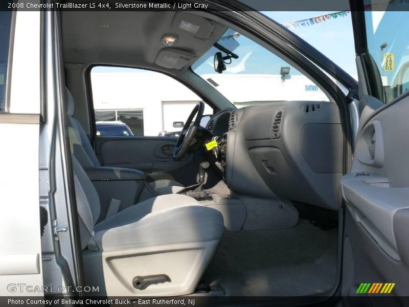 Silverstone Metallic / Light Gray 2008 Chevrolet TrailBlazer LS 4x4