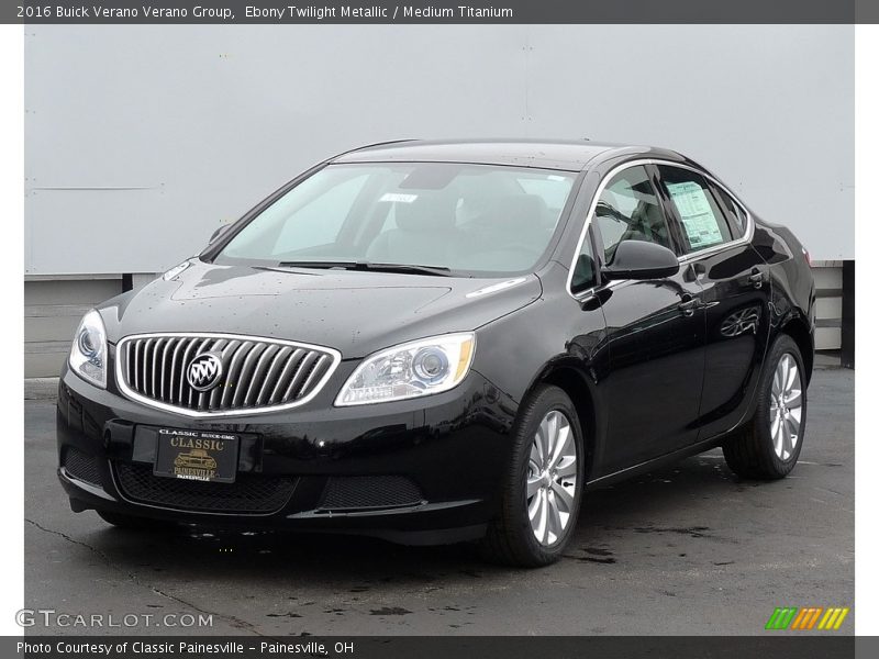 Ebony Twilight Metallic / Medium Titanium 2016 Buick Verano Verano Group