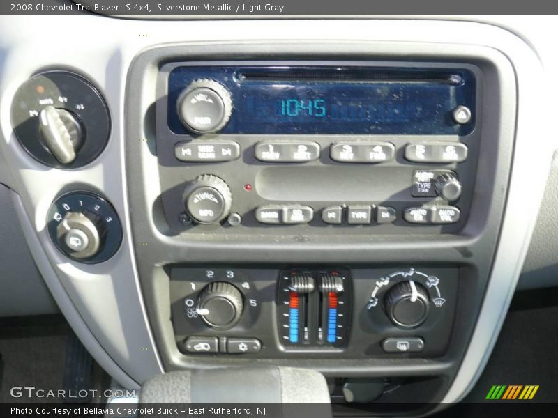 Silverstone Metallic / Light Gray 2008 Chevrolet TrailBlazer LS 4x4