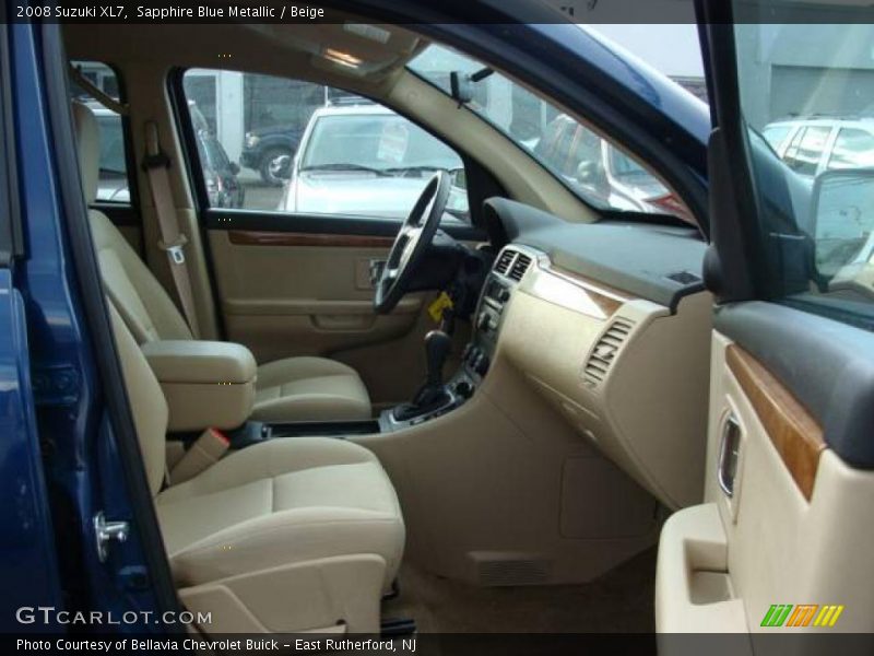 Sapphire Blue Metallic / Beige 2008 Suzuki XL7