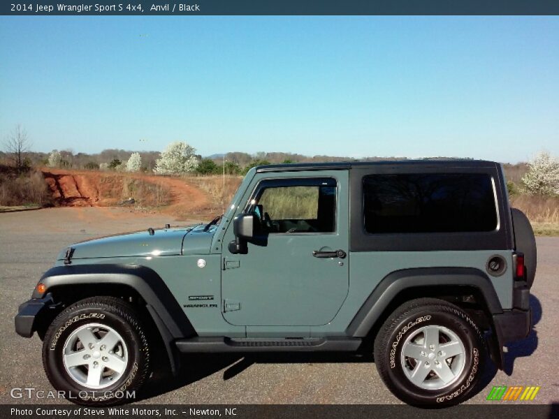 Anvil / Black 2014 Jeep Wrangler Sport S 4x4