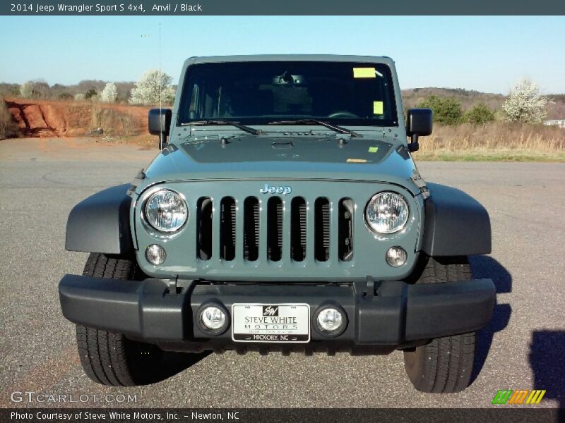Anvil / Black 2014 Jeep Wrangler Sport S 4x4