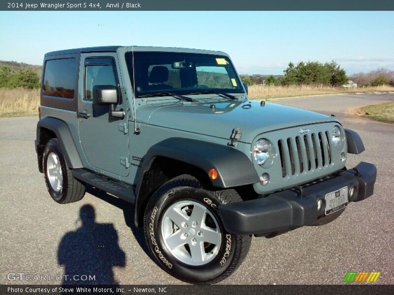 Anvil / Black 2014 Jeep Wrangler Sport S 4x4