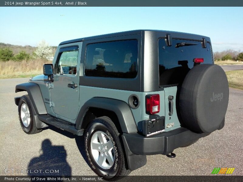 Anvil / Black 2014 Jeep Wrangler Sport S 4x4