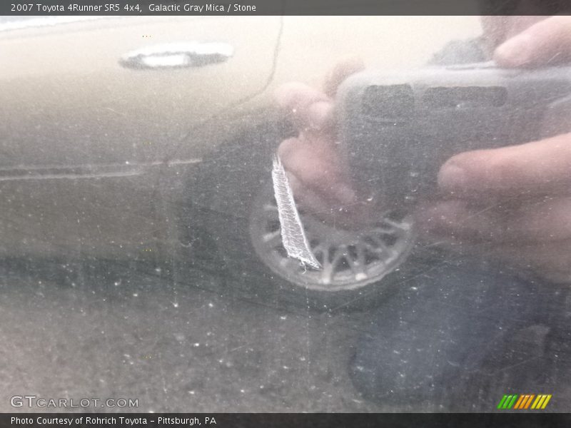 Galactic Gray Mica / Stone 2007 Toyota 4Runner SR5 4x4