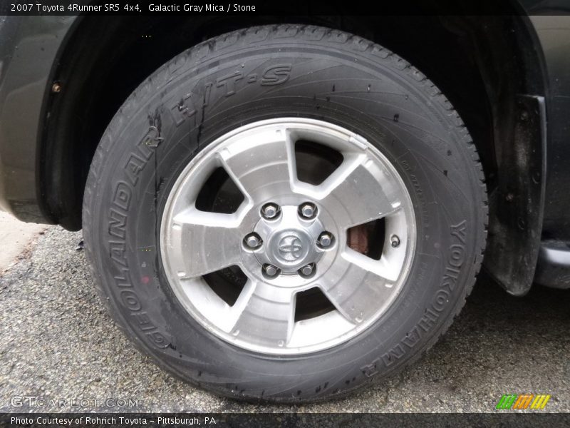 Galactic Gray Mica / Stone 2007 Toyota 4Runner SR5 4x4