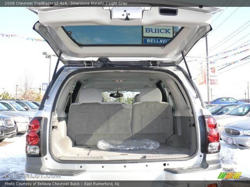 Silverstone Metallic / Light Gray 2008 Chevrolet TrailBlazer LS 4x4