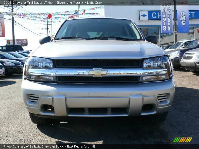 Silverstone Metallic / Light Gray 2008 Chevrolet TrailBlazer LT 4x4