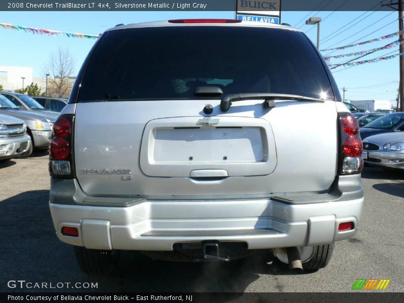Silverstone Metallic / Light Gray 2008 Chevrolet TrailBlazer LT 4x4