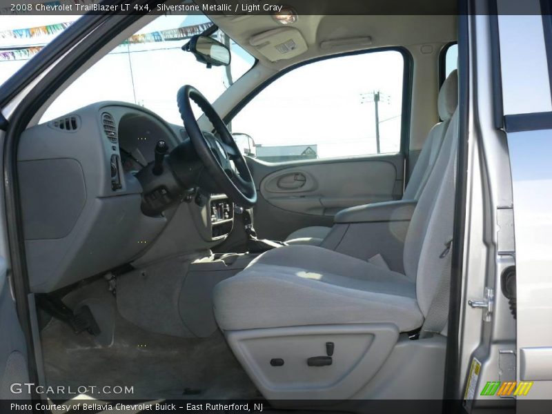 Silverstone Metallic / Light Gray 2008 Chevrolet TrailBlazer LT 4x4