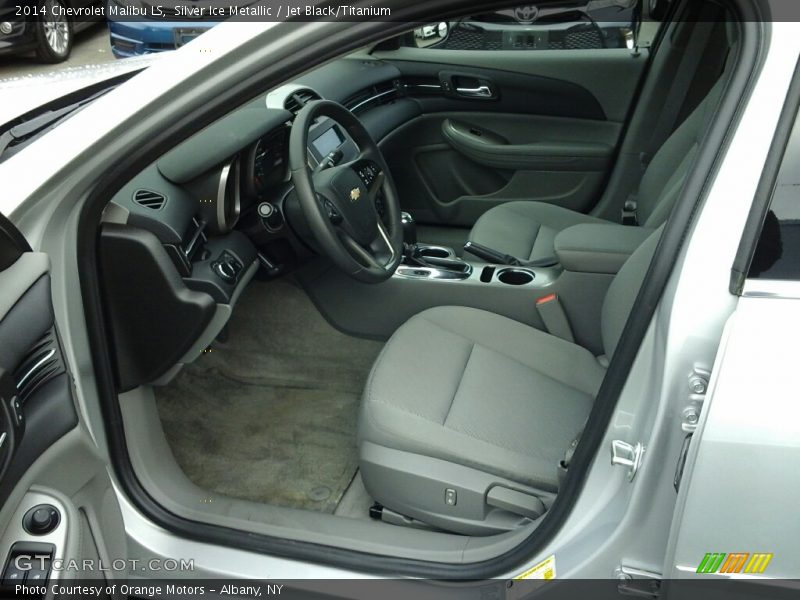 Silver Ice Metallic / Jet Black/Titanium 2014 Chevrolet Malibu LS